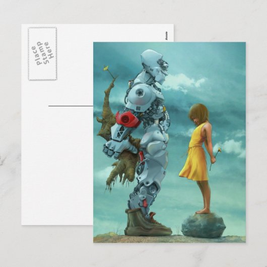 OPUS Cyber Valentijnsdag Feestdagenkaart (Voorkant / Achterkant)