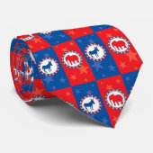 OPUS-democraten en republikeinen Stropdas (Opgerold)