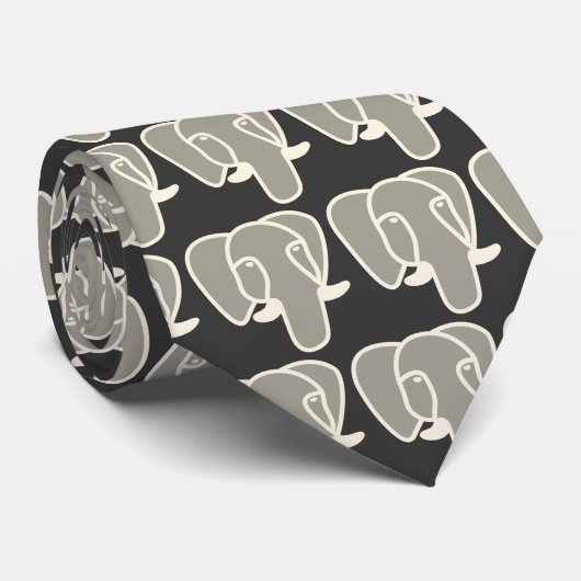 OPUS Elephant Stropdas (Opgerold)