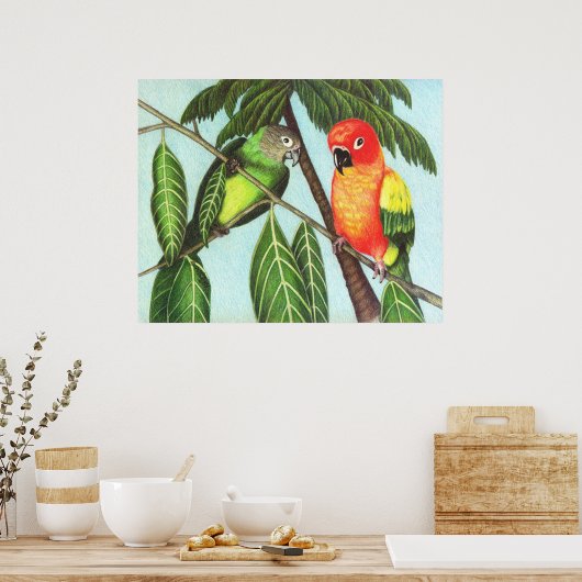 Opus en Monster Poster (Keuken)