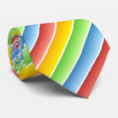 OPUS Google diagonaal gestreept Stropdas (Opgerold)