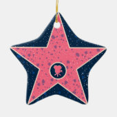 OPUS Hollywood Star Keramisch Ornament (Voorkant)