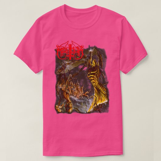 Opus Nocturne van Marduk Old School Swedish Black T-shirt (Design voorkant)