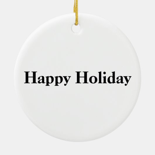 Opus Pop op Camper RV happy camper Keramisch Ornament (Achterkant)