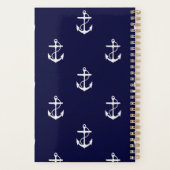 Opus Posh Anchor Nautical Custom Planner (Achterkant)