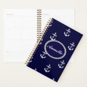 Opus Posh Anchor Nautical Custom Planner (Display)