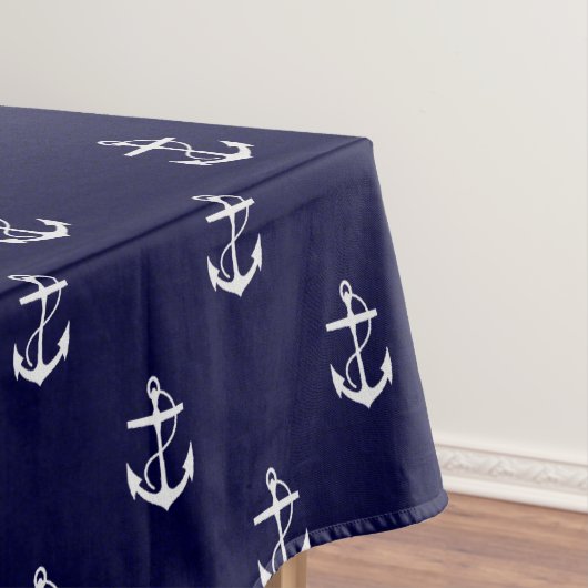 Opus Posh Anchor Nautical Custom Tafelkleed (Voorbeeld)