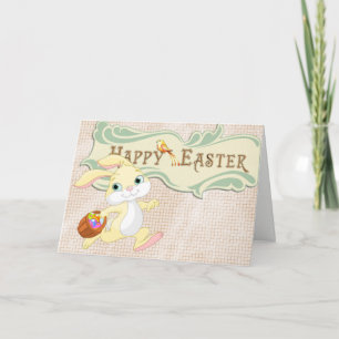 Opus Posh Happy Bunny Easter Feestdagen Kaart