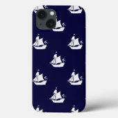 Opus Posh Ship Nautical Case-Mate iPhone Case (Achterkant)