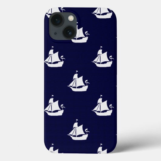 Opus Posh Ship Nautical Case-Mate iPhone Case (Achterkant)