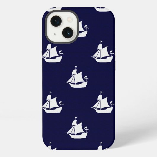 Opus Posh Ship Nautical iPhone Hoesje (Achterkant)
