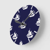 Opus Posh Ship Nautical Ronde Klok (Hoek)