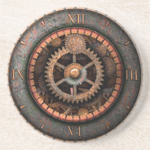 Opus Posh Steampunk Gears Zandsteen Onderzetter