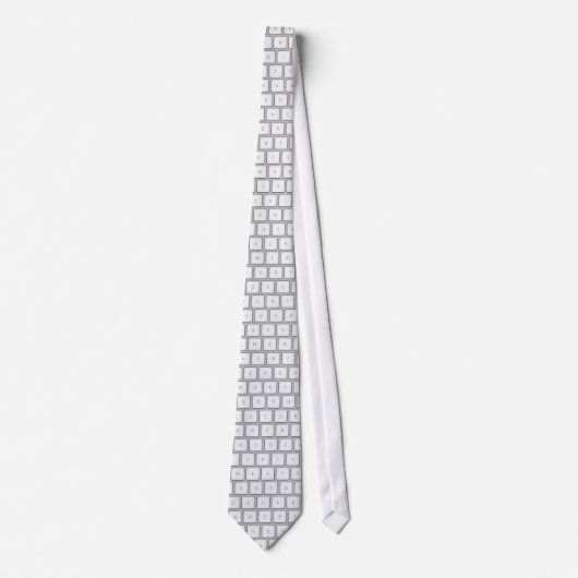 OPUS QWERTY-toetsenbord Stropdas (Voorkant)