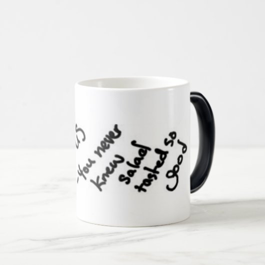 Opus - Salad Magische Mok (Voorkant rechts)