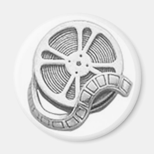 OPUS Silver Film Reel Magneet (Voorkant)