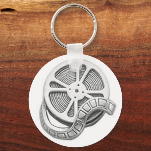 OPUS Silver Film Reel Sleutelhanger (Voorkant)