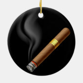 OPUS Smolding Cigar Keramisch Ornament (Achterkant)