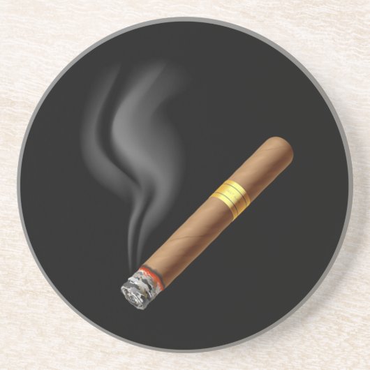 OPUS Smolding Cigar Zandsteen Onderzetter (Voorkant)