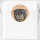 OPUS Tassie Devil Ronde Sticker (Tas)