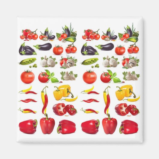 OPUS Vegetables Magneet (Voorkant)
