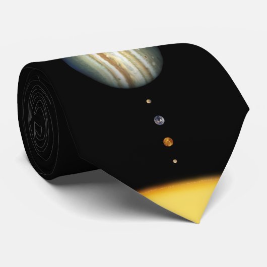 OPUS-zonnestelsel Stropdas (Opgerold)