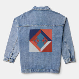 Opvallen, blijf stijlvolle denim jas denim jacket
