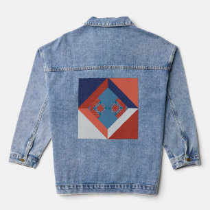 Opvallen, blijf stijlvolle denim jas denim jacket