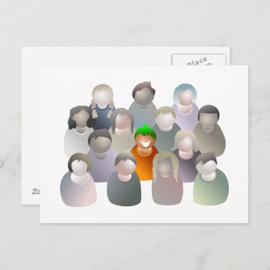 Opvallen Briefkaart (Voorkant / Achterkant)