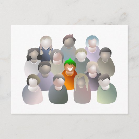 Opvallen Briefkaart (Voorkant)