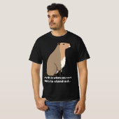 Opvallen Capybara: Mannen T-shirt (Voorkant volledig)