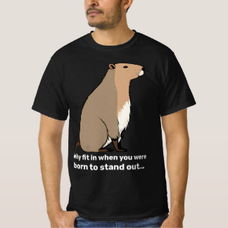 Opvallen Capybara: Mannen T-shirt