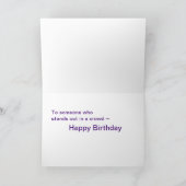 Opvallen in de Crowd Birthday Kittens Kaart (Binnen)