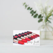 Opvallen in de schoonheidsindustrie: Make-up Visitekaartje (Staand voorkant)