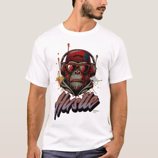 Opvallen in stijl met ons Premium Ape T-shirt (Voorkant)