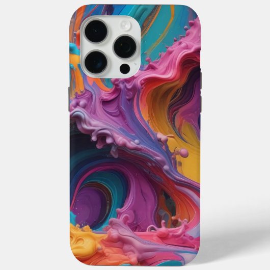 Opvallen in stijl: oogstrelend Abstract Case-Mate iPhone Case (Achterkant)