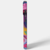 Opvallen in stijl: oogstrelend Abstract Case-Mate iPhone Case (Achterkant / Links)