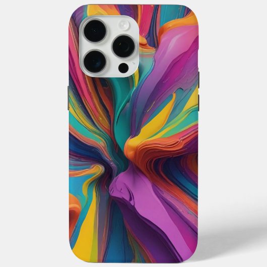 Opvallen in stijl: oogstrelend Abstract Case-Mate iPhone Case (Achterkant)