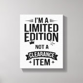 Opvallen met deze unieke "Limited Edition" Canvas Afdruk (Voorkant)