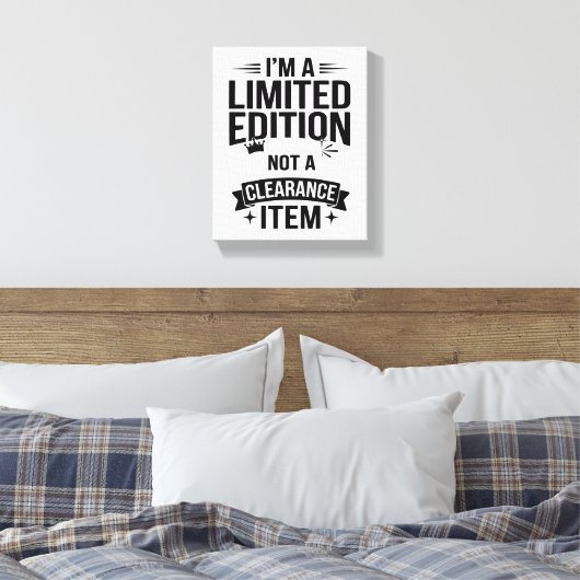Opvallen met deze unieke "Limited Edition" Canvas Afdruk (Insitu (Slaapkamer))