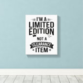 Opvallen met deze unieke "Limited Edition" Canvas Afdruk (Insitu (Houten vloer))