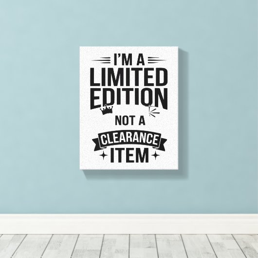 Opvallen met deze unieke "Limited Edition" Canvas Afdruk (Insitu (Houten vloer))