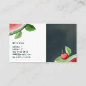 Opvallen met een plak! Watermelon Visitekaartje (Achterkant)