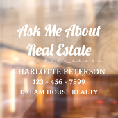 Opvallen met een professionele Realtor Car Decal (Vel 2)