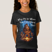 Opvallen Sasquatch Kinder T-shirt (Voorkant)