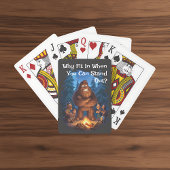 Opvallen Sasquatch Pokerkaarten