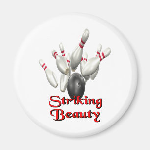 Opvallend Beauty Bowling Magneet