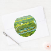 Opvallend Button Ronde Sticker (Envelop)