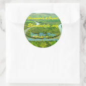 Opvallend Button Ronde Sticker (Tas)