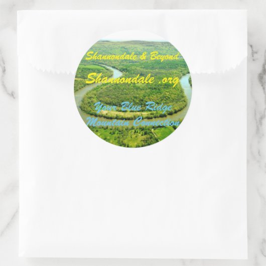 Opvallend Button Ronde Sticker (Tas)